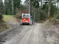 Bild 3: Bodenfräsen